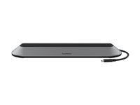 Belkin Station d’accueil USB-C 2 écrans HDMI 4K, RJ45 avec chargeur 100W INC014BTSGY+INC016VFBK?KIT
