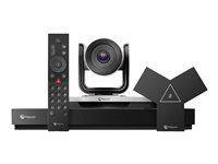 Poly G7500 - G-Series - système de vidéoconférence (camera, microphone, codec) - noir - avec EagleEye IV-12x camera 83J25AA